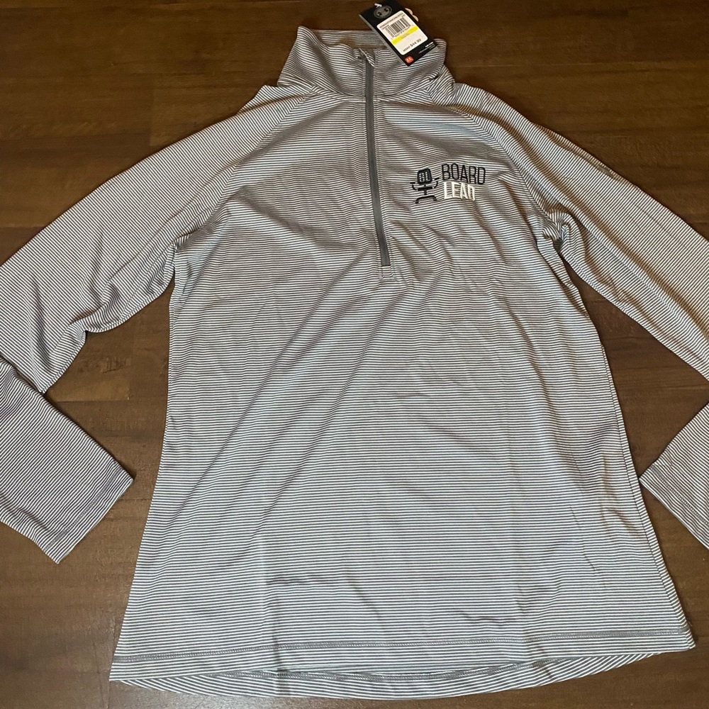 NWT Under Armor Stripped Heat Gear Quarter Zip